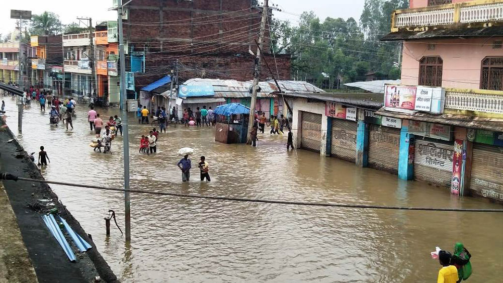 जलमग्‍न जलेश्‍वर (तस्बिरहरु)- प्रदेश २ - कान्तिपुर समाचार