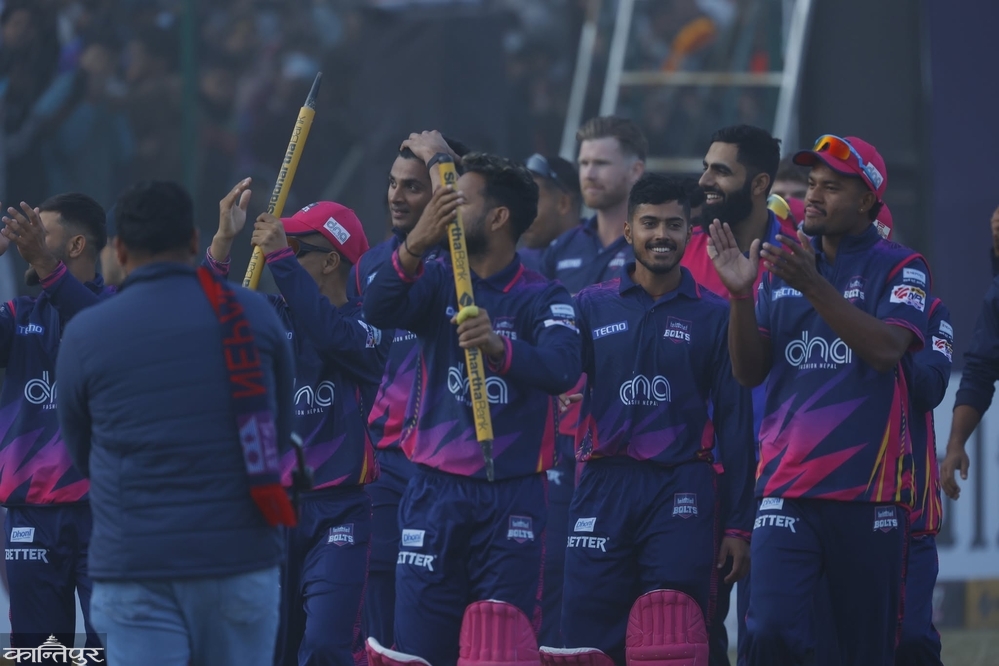 NPL title to Janakpur Bolts on Milantha's batting