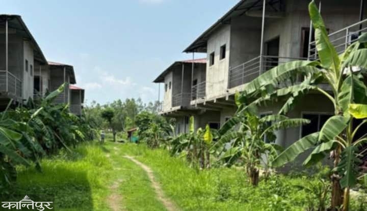 Patanjali has stopped the work of constructing a structure on about 27 bighas