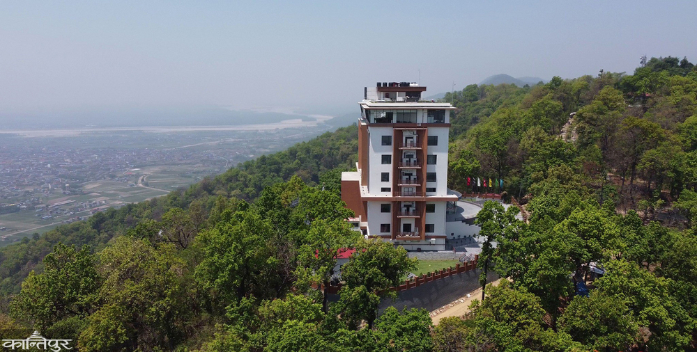 Chure hills near Terai are buzzing with hotels and restaurants