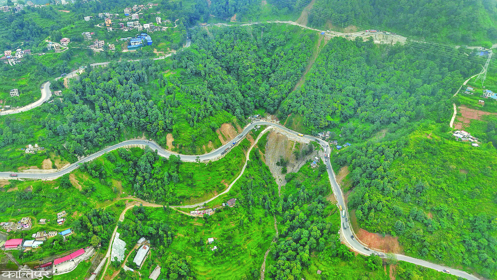 Ambukhaireni-Pokhara road extension: Eastern section to be completed before Dasain and western section by December