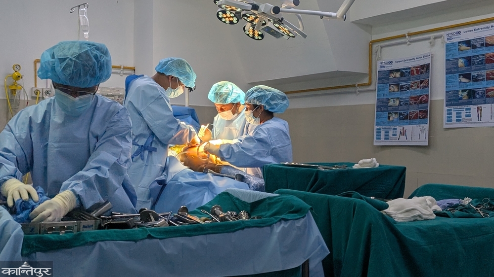 First 'Hip' joint transplant in Bayalpata Hospital