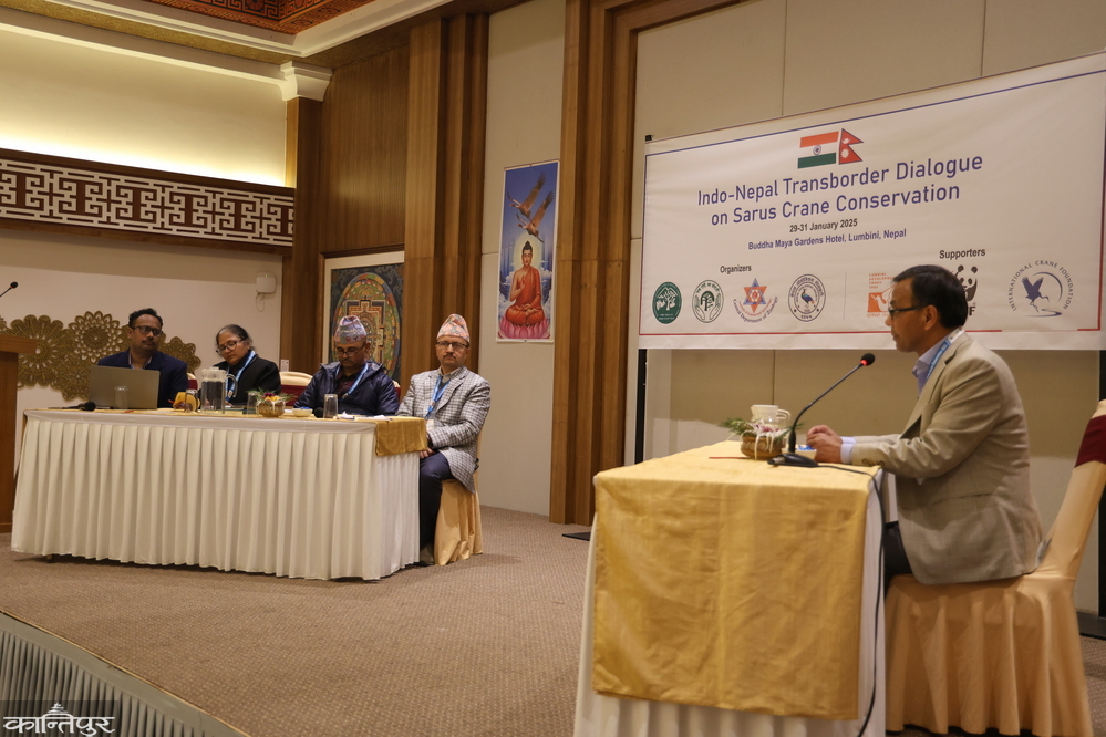Officials of two countries agree for stork conservation