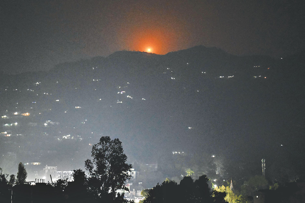Missile attack by India on Pakistan