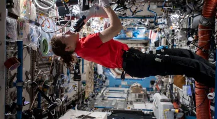How is menstruation management in space?