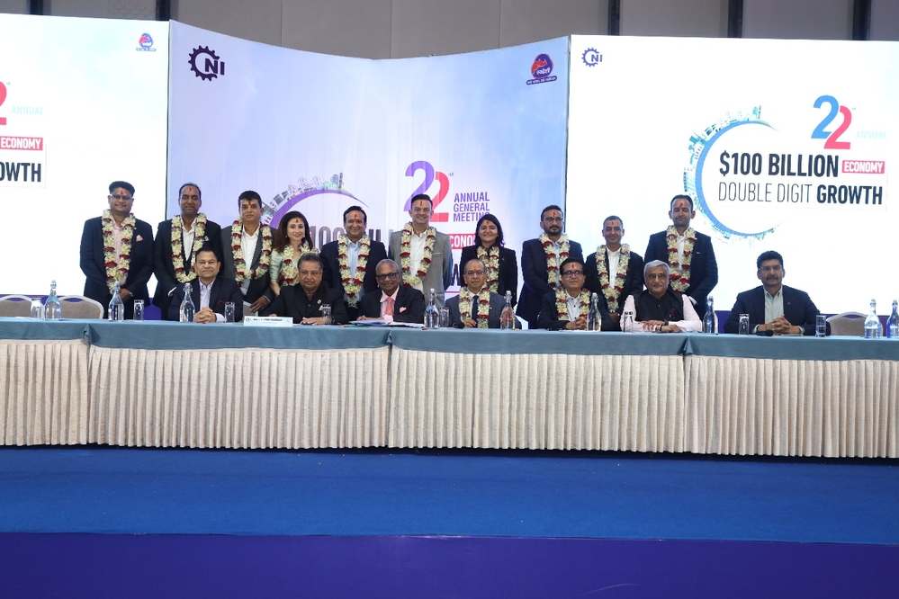 Birendra Raj Pandey as the President of Nepal Industry Confederation