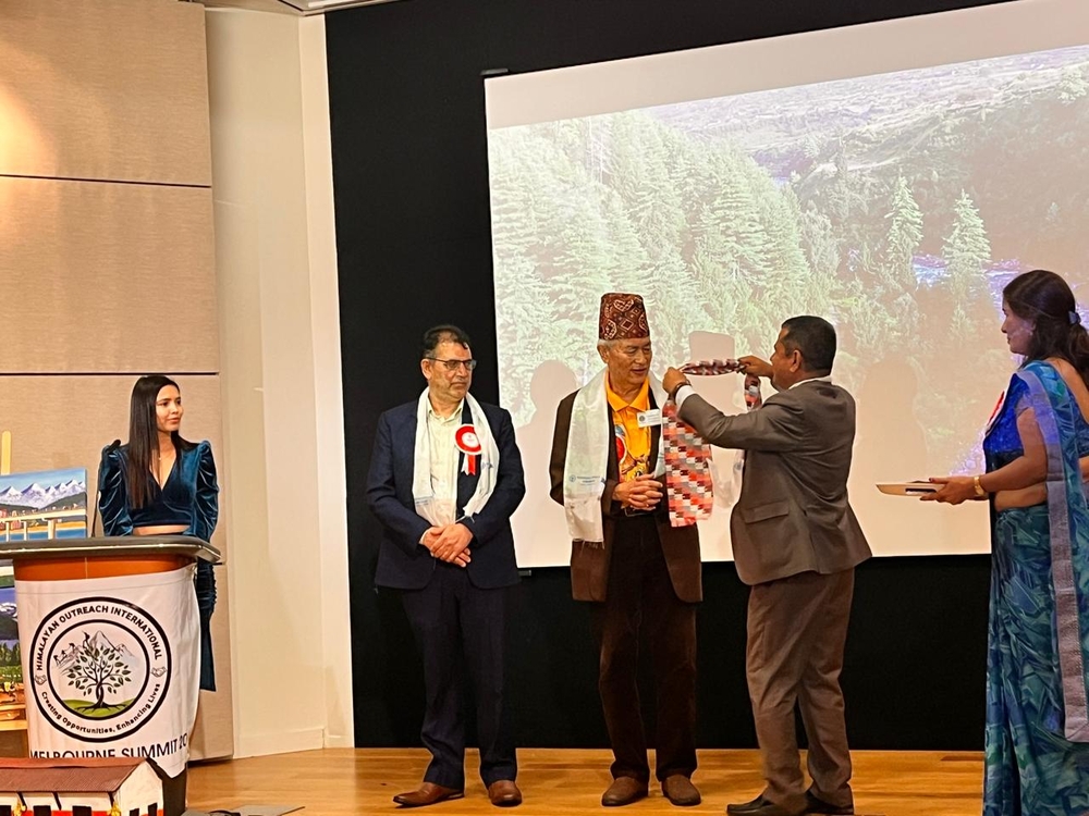Emphasis on innovation and sustainable development at the Melbourne conference of 'Himalayan Outreach International'