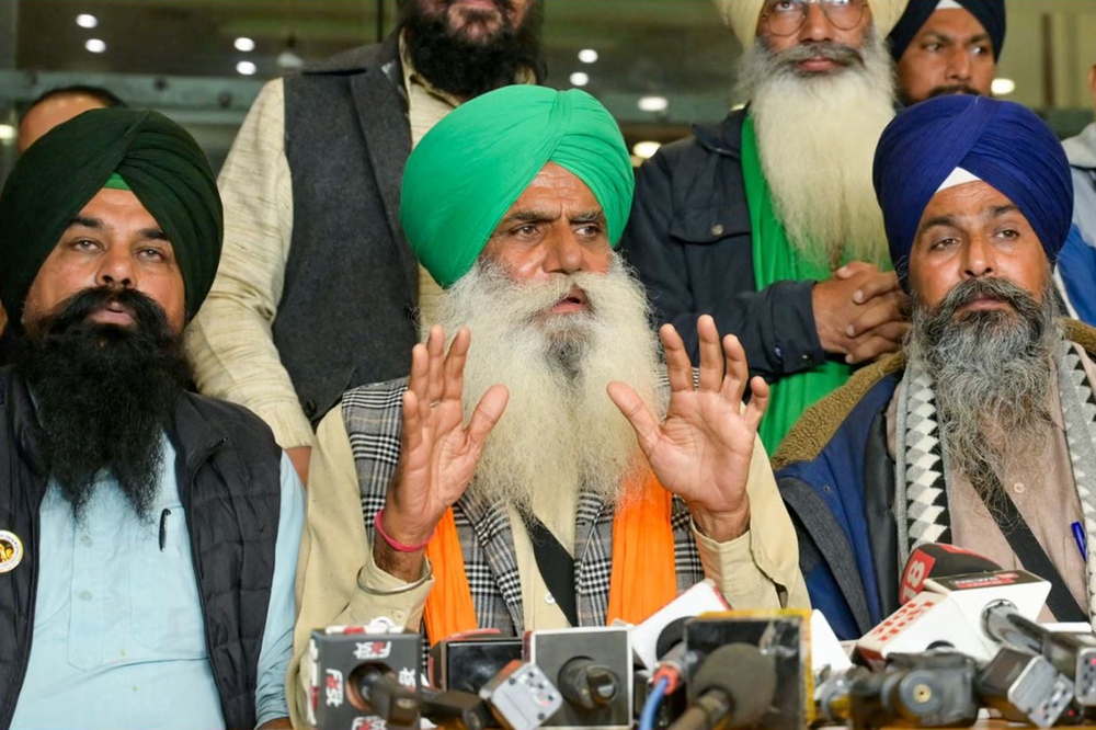 A 70-year-old farmer fighting against the government in India