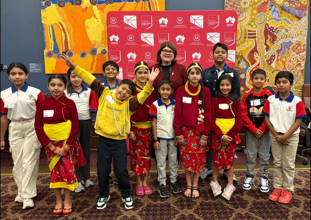 Nepali School in Adelaide, Australia celebrated its tenth anniversary