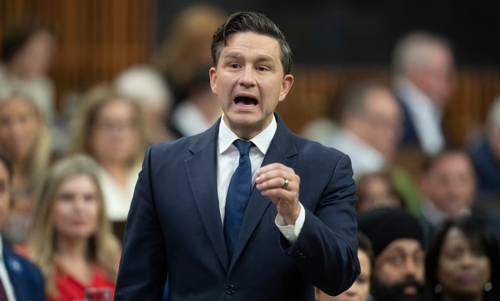 Who is strong in the Canadian election?
