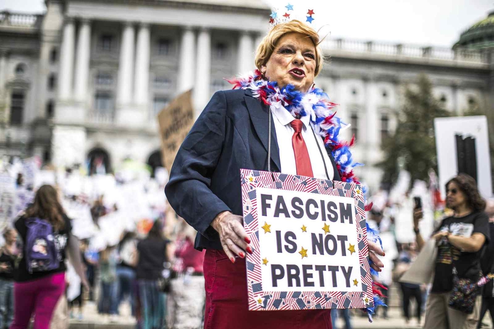 Why is there an anti-Trump protest in America?